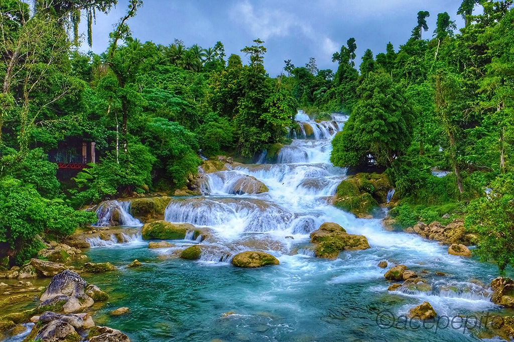 Aliwagwag Falls. Tourist Spots in Mindanao