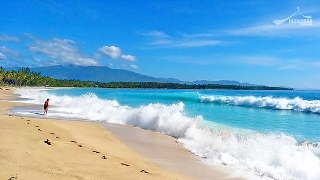 Dahican Beach. Tourist Spots in Mindanao