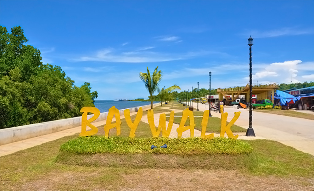 San Francisco Bay Walk. Camotes Island Tourist Spot