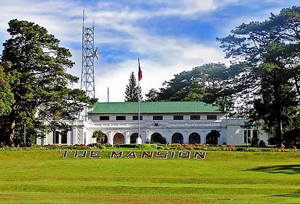 The Mansion. Tourist Spots in Baguio