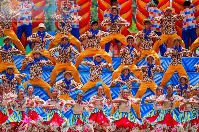 Kalilangan Festival in Gensan. Group of performers