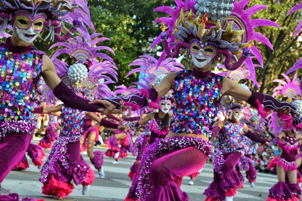 Masskara Festival Bacolod, Philippines. Famous Festival in the Philippines
