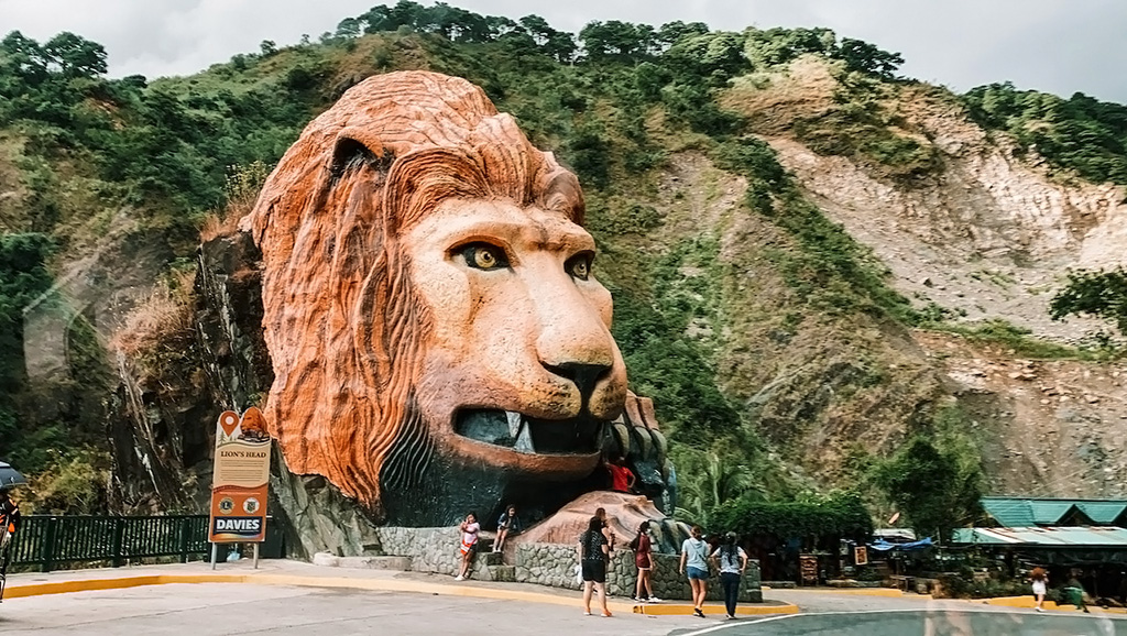 The Lion's Head in Baguio City. Best Summer Destinations in Philippines