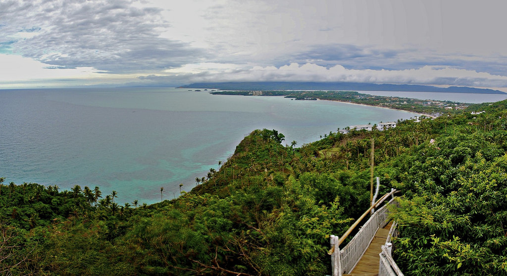 Mount luho view from the peak - boracay