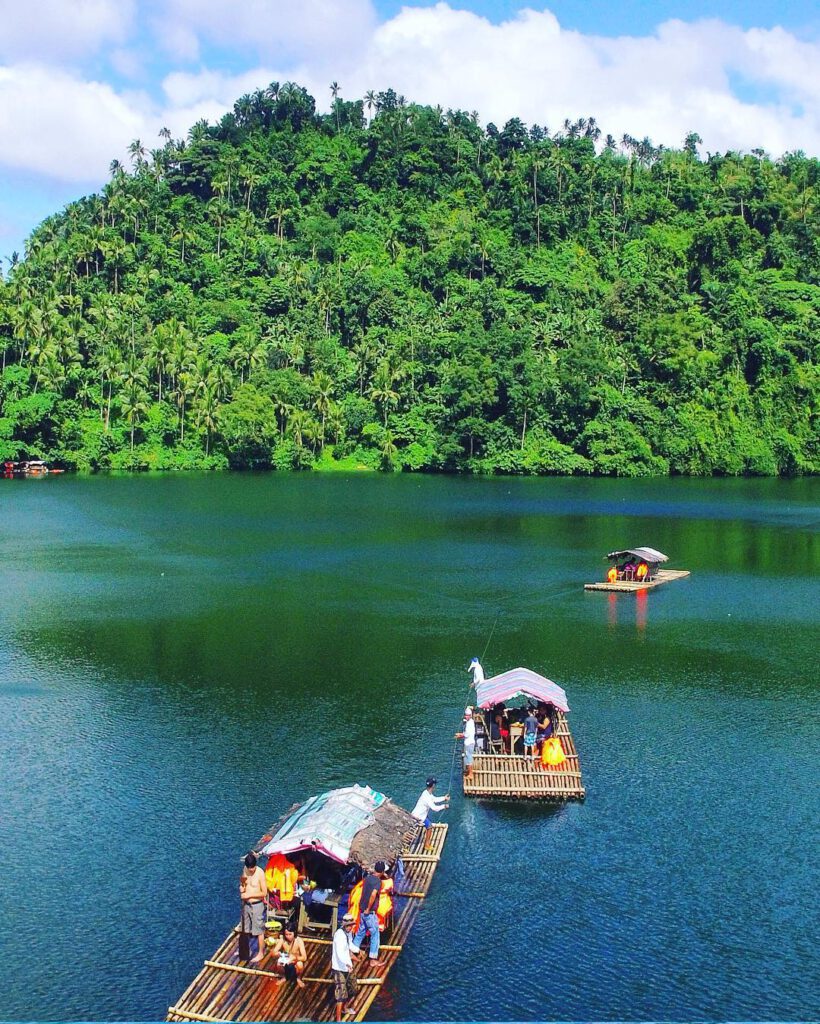 Bamboo Raft Ride - Pandin Lake