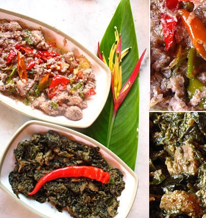 Catanduanes - Laing and Bicol Express (Photo by clickthecity.com)