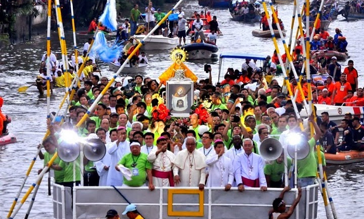 FLUVIAL PROCESSION- PEÑAFRANCIA FESTIVAL