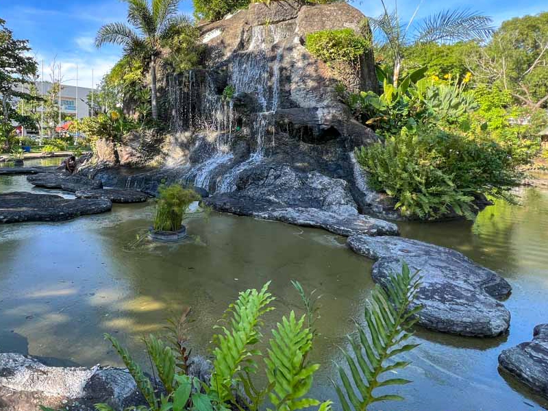 Capiz Provincial park in Roxas City