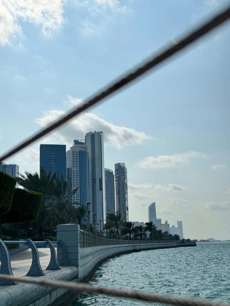 Abu Dhabi Tourist Attraction -Corniche Beach Side Walk