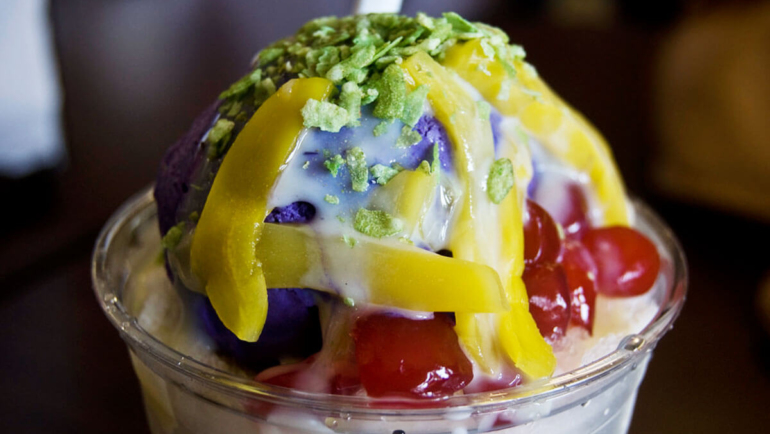 street food - halo halo